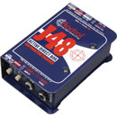 RADIAL J48 DI BOX Active, mono, 6.35mm jack input, 6.35mm jack thru, input merge function