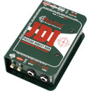 RADIAL JDI DI BOX Passive, mono, 6.35mm jack input, 6.35mm jack thru, input merge function