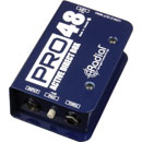 RADIAL PRO48 DI BOX Active, mono, 6.35mm jack input, 6.35mm jack thru