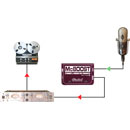 RADIAL MCBOOST SIGNAL BOOSTER Microphone, variable 0 to 25dB, 3-pin XLR input