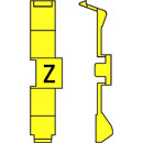 RETROFIT CABLE MARKERS PC36.Z, black on yellow (strip of 32)