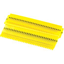 RETROFIT CABLE MARKERS PC36.Q, black on yellow (strip of 32)