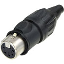 NEUTRIK NC5FX-TOP XLR Female cable connector, gold-plated contacts, true outdoor protection