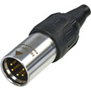 NEUTRIK NC5MX-TOP XLR Male cable connector, gold-plated contacts, true outdoor protection