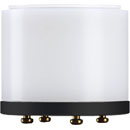 YELLOWTEC litt 50/35 WHITE LED COLOUR SEGMENT 51mm diameter, 35mm height, black/white