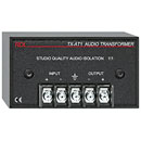 RDL TX-AT1 AUDIO ISOLATION TRANSFORMER 600 ohms, 1:1, terminals