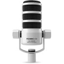 RODE PODMIC USB MICROPHONE Dynamic, cardioid, end address, 3-pin XLR/USB-C, white