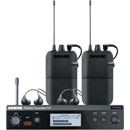 SHURE P3TR112TW PSM300 TWINPACK PERSONAL MONITOR SYSTEM with 2x P3R/SE112, 606-630MHz (K3E)