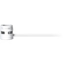 SHURE WL185M MICROPHONE Lavalier, condenser, cardioid, LEMO connector, white