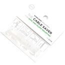 BUBBLEBEE CABLE SAVER For lavalier microphones, white, pack of 4