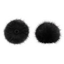 BUBBLEBEE WINDBUBBLE PRO EXTREME WINDSHIELDS Large, long-haired, black (pack of 2)