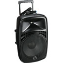 WHARFEDALE EZ-12A PORTABLE PA Active, 12-inch, 100W, 2x wireless microphones, 863-865MHz