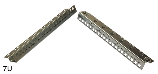 LANDE SPARE RACK PROFILE For ES455 rack, 7U, printed (pair)