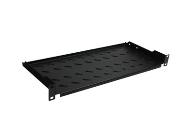 CANFORD ES9823120/B-L RACK SHELF Modem style, 1U, 200mm deep, black