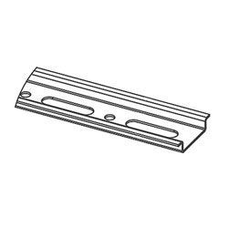 CANFORD RACKS DIN RAIL 35x7.5mm, 350mm wide for ES466E 400mm wide cabinet