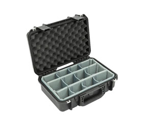 SKB 3I-1610-5DT iSERIES UTILITY CASE Waterproof, internal dim. 406x140x254mm, Think Tank dividers