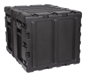 SKB 3RS-9U20-22B STATIC SHOCK RACK CASE 9U, 20-inch depth, fixed shockmount, black