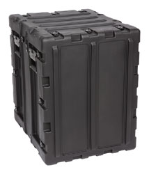 SKB 3RS-14U20-22B STATIC SHOCK RACK CASE 14U, 20-inch depth, fixed shockmount, black