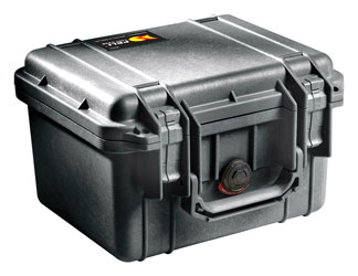 PELI 1300 PROTECTOR CASE Internal dimensions 233x178x155mm, empty, black