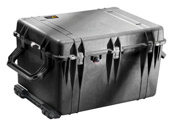 PELI 1660 PROTECTOR CASE Internal dimensions 716x502x448mm, empty, wheeled, black