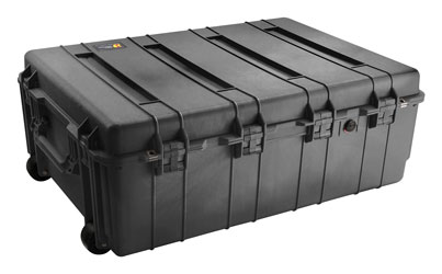 PELI 1730 PROTECTOR CASE Internal dimensions 864x610x318mm, empty, wheeled, black