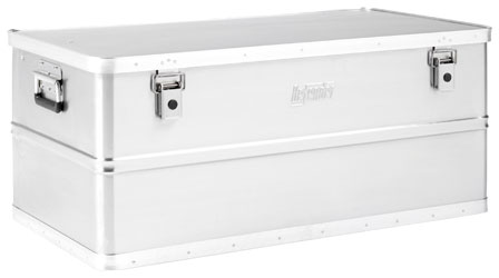 SKB DEFENDER DEF-KA44-020 ALUMINIUM BOX Internal dimensions 870 x 460 x 350mm, 2x handles, 2x locks