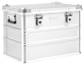 SKB DEFENDER DEF-KA74-005 ALUMINIUM BOX Internal dimensions 550 x 350 x 380mm, 2x handles, 2x locks