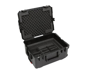 SKB 3I-2217-10WMC iSERIES UTILITY CASE Waterproof, for 4 body pack receivers, with 2U Fly Rack