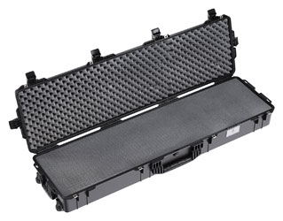 PELI 1755 AIR CASE Internal dimensions 1397x356x203mm, with foam, wheeled, black