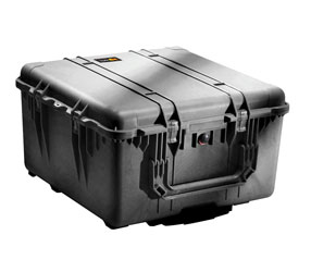 PELI 1640 PROTECTOR CASE Internal dimensions 602x610x353mm, with foam, black