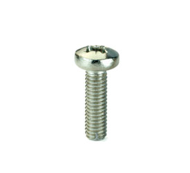 RACKMOUNT BOLTS Pan, pozi, nickel, 20mm (pack of 25)