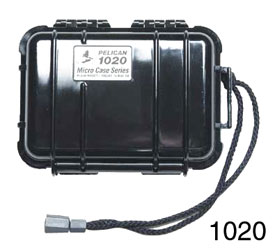 PELI 1020 MICRO CASE Internal dimensions 135x90x43mm, empty, black