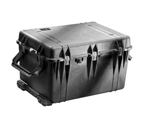 PELI 1660 PROTECTOR CASE Internal dimensions 716x502x448mm, with foam, wheeled, black