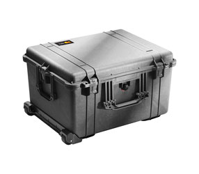 PELI 1620 PROTECTOR CASE Internal dimensions 543x414x319mm, with foam, wheeled, black