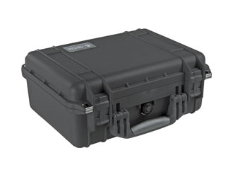 PELI 1450 PROTECTOR CASE Internal dimensions 374x260x154mm, with foam, black