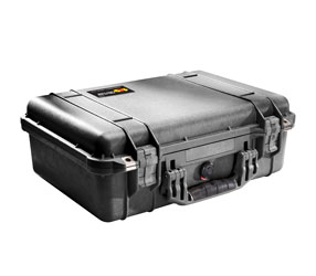 PELI 1520 PROTECTOR CASE Internal dimensions 449x318x171mm, with foam, black