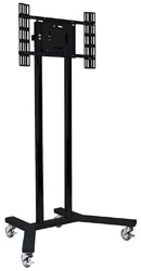 B-TECH BT8504 FLAT SCREEN STAND Floor, up to VESA 600x400/universal, with castors, black