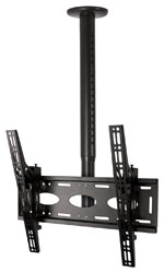 B-TECH BT8426 FLAT SCREEN MOUNT Ceiling, up to VESA 600x400, tilting, adjustable 625-950mm pole