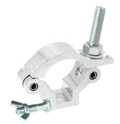 DOUGHTY T58085 HOOK CLAMP With M12 x 50 bolt and wingnut, silver