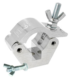 DOUGHTY T57200 HOOK CLAMP With M12 x 50 bolt and wingnut, silver