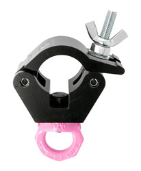 DOUGHTY T57204 HANGING CLAMP Rud Pink Eye nut, black