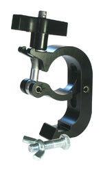 DOUGHTY T5886101 TRIGGER HOOK CLAMP M12 x 50 bolt and wingnut, black