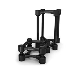 ISOACOUSTICS ISO-130 LOUDSPEAKER STAND Isolation, height and tilt adjustable, small, pair