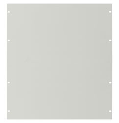 CANFORD RACK PANEL BLANK, FULL WIDTH 12U Steel, dawn grey