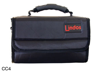 LINDOS CC4 CARRYING CASE Soft, for Minisonic audio analyser, with shoulder strap