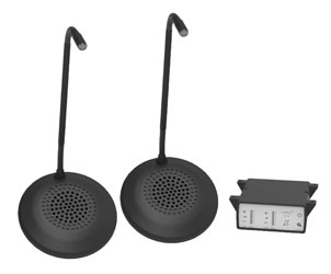 CONTACTA STS-K073-L SPEECH TRANSFER SYSTEM Speaker pod kit, staff mics