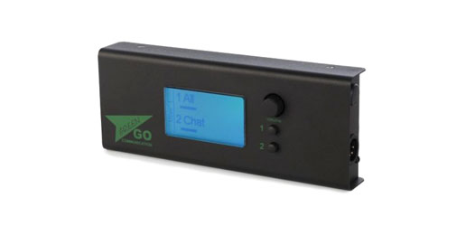 GREEN-GO GWP-HS DIGITAL HEADSET STATION Dual channel, wall mounting, etherCON RJ45 connection