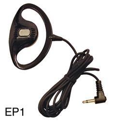 SHARMAN EP1 Earphone, 3.5mm mono jack, angled