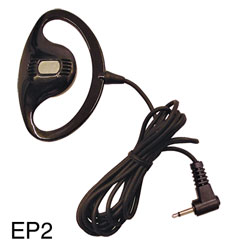 SHARMAN EP2 Earphone, 2.5mm mono jack, angled