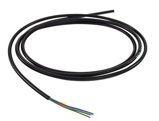 AFL DNS-5397 CABLE Tactical micro-breakout, multimode 50/125 OM3, 4 fibres, black